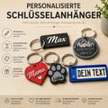 Schlüsselanhänger mit Name, Logo oder Wunschmotiv