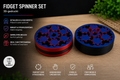 3D-gedruckter Fidget Spinner – Präzise & Leichtgängig